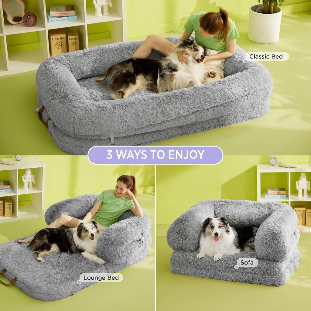 Pawtiy™ 3-in-1 Foldable Human Dog Bed - pawtiy company