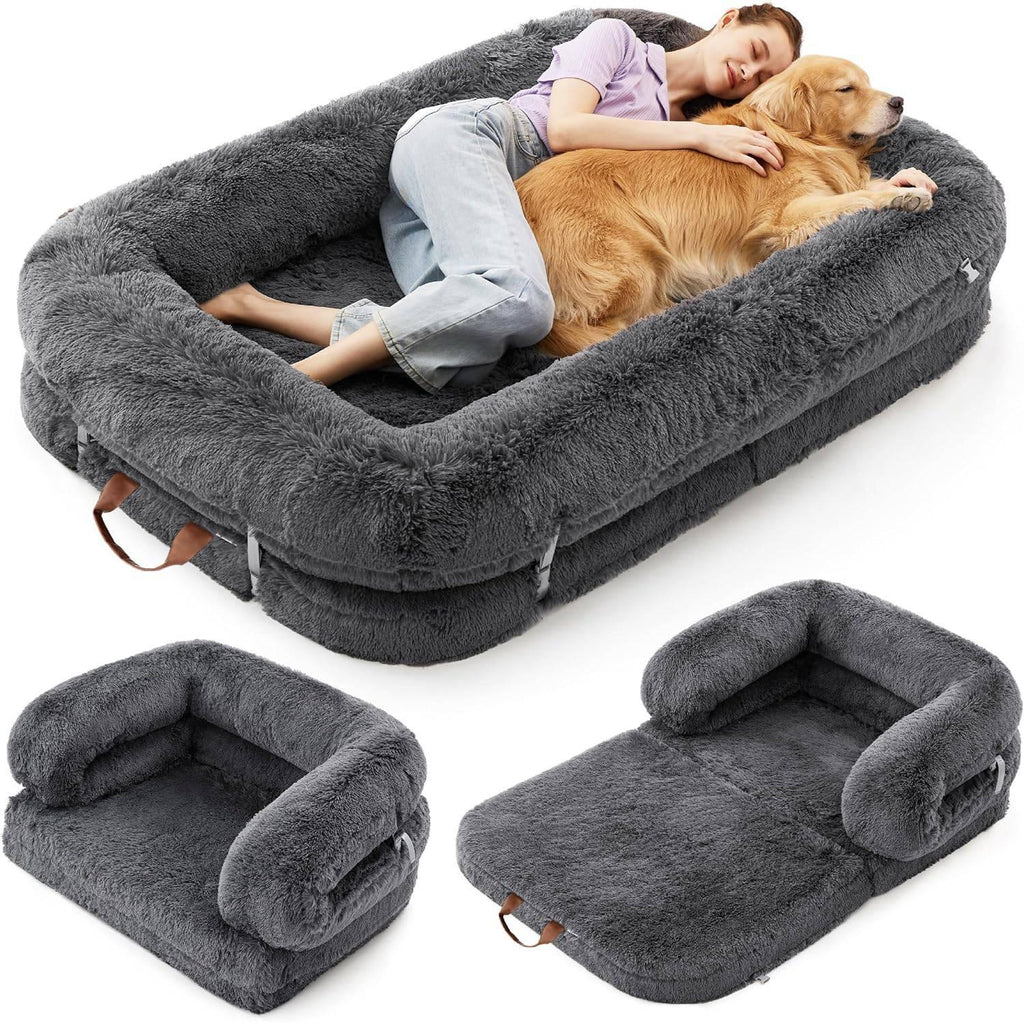 Pawtiy™ 3-in-1 Foldable Human Dog Bed - pawtiy company