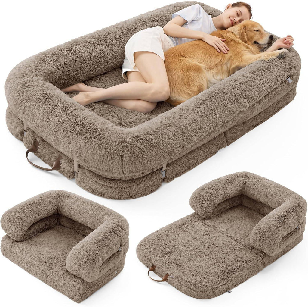 Pawtiy™ 3-in-1 Foldable Human Dog Bed - pawtiy company