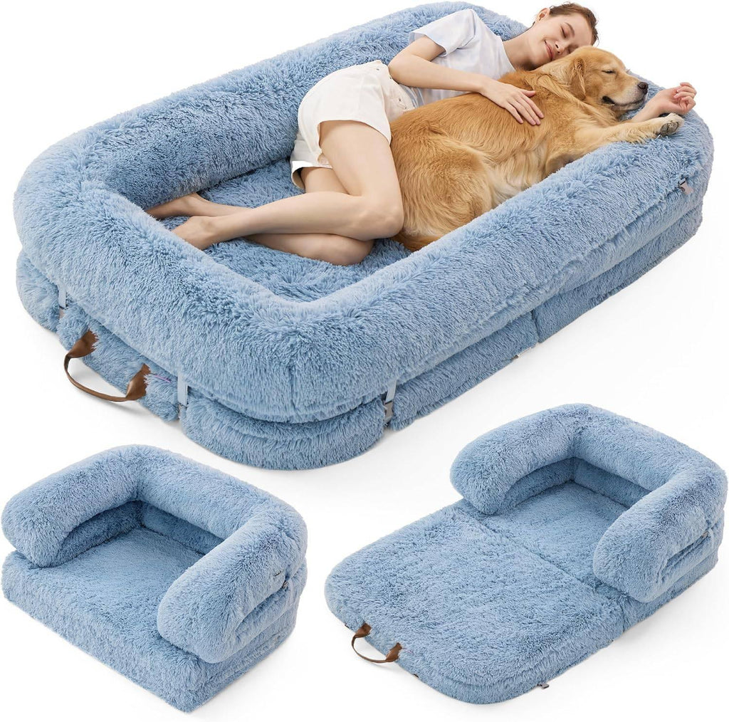 Pawtiy™ 3-in-1 Foldable Human Dog Bed - pawtiy company