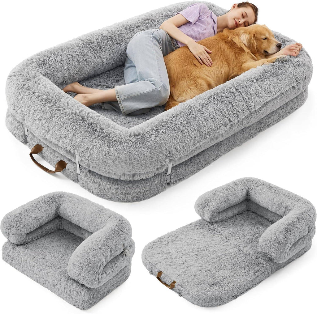 Pawtiy™ 3-in-1 Foldable Human Dog Bed - pawtiy company